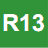 Línia R13 de regionals, operada per Renfe