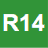 Línia R14 de regionals, operada per Renfe